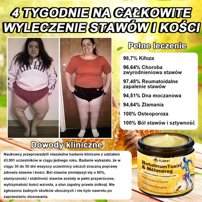 🔥Legkelendőbb丨TLOPA® Botulinum Toxin és Méhméreg Fájdalomcsillapító Csontgyógyító Krém🐝 🔥(Kifejezetten időseknek & ortopéd szakorvosok ajánlásával)🦴
