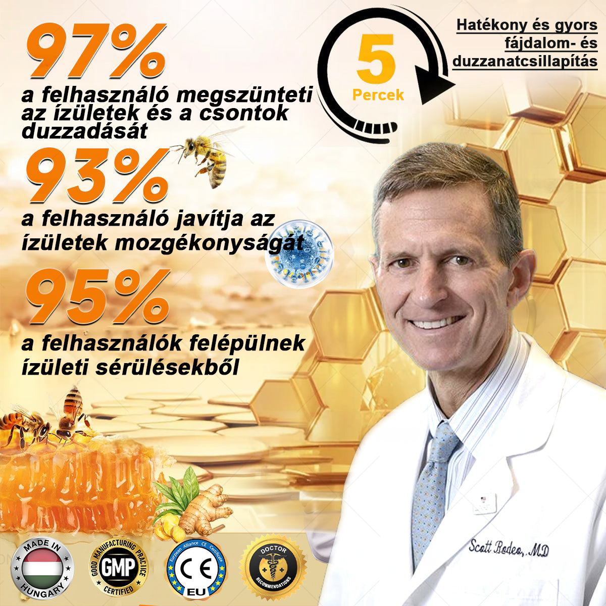 🔥Legkelendőbb丨TLOPA® Botulinum Toxin és Méhméreg Fájdalomcsillapító Csontgyógyító Krém🐝 🔥(Kifejezetten időseknek & ortopéd szakorvosok ajánlásával)🦴