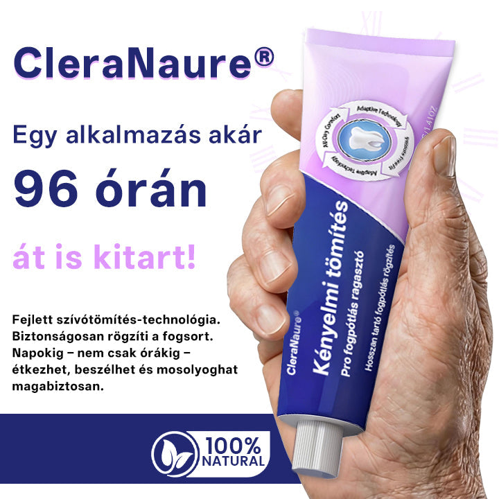 💎💎💎  KORLÁTOZOTT KÜLÖNLEGES AJÁNLAT 🔥 CleraNaure® Comfort Seal Pro Fogsor Ragasztó 🦷💜 FDA Tanúsítvánnyal🦷🦷